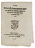A Zeeland proclamation against grain monopolies, printed by Richard Schilders