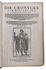 The most important expanded edition of the famous “Divisiekroniek”, the Dutch national chronicle, complete with the map of Holland in its first state