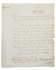 Manuscript warrant to guarantee the rental of a house to British forces <BR>during the occupation of Mauritius and Bourbon