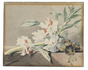Four lovely early 19th-century still lifes of flowers and fruits by a well-known Dutch artist