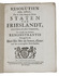 A pamphlet on a critical petition to the States General on appointments and the judicature <BR>by a number of Frisian noblemen and qualified citizens