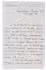 Autograph letter from the New Zealand naturalist Thomson to fellow carcinologist <BR>and renowned French zoologist Alphonse Milne-Edwards