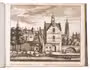Unique collection of 100 plates engraved ca. 1735-1750, most from well-known print series <BR>containing mainly views of Alkmaar, Delft, Dordrecht, Oudewater, Rotterdam <BR>and 10 great Manor houses in Kennemerland