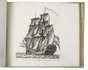 Extremely rare and practically unrecorded reissue of a late-18th-century Dutch naval print series, from the library of a 19th-century Belgian marine painter