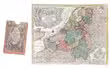 Hand-coloured map of the Seventeen Provinces