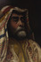 Portrait of a man in traditional Arab garb