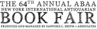 63nd New York International Antiquarian Book Fair